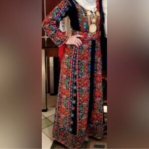 Floral Multicolor Maxi Dress